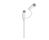 XIAOMI micro-USB/USB-C 30cm bialy - 590964 - zdjęcie 2